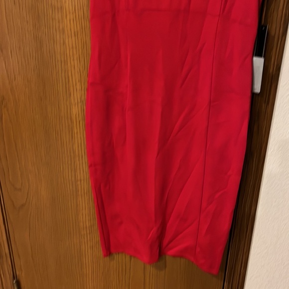 Felicity & Coco by Nordstrom red fitted back zipper dress size extra large - Picture 6 of 14